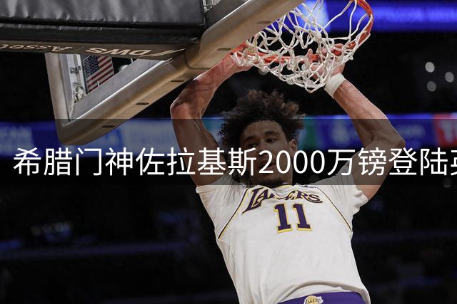 希腊门神佐拉基斯2000万镑登陆英超 赫尔城破队史纪录豪购